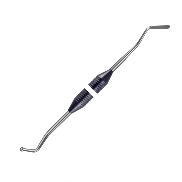 04-12 Штопфер шарообразный изогнутый-гладилка большая